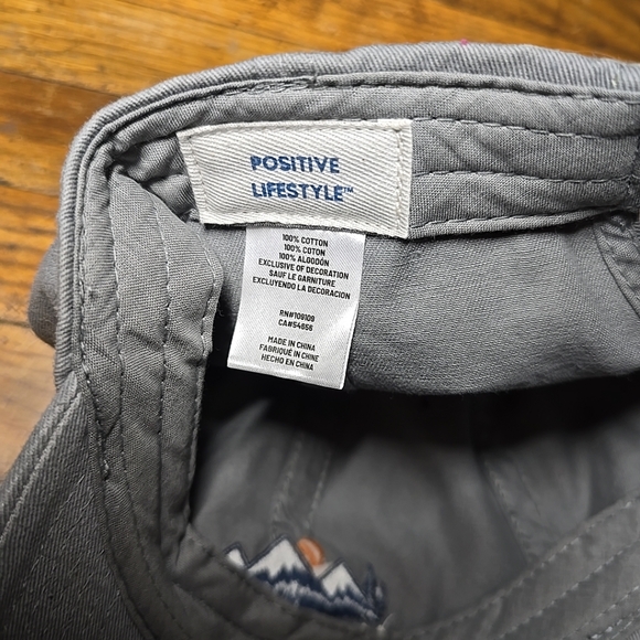 Life's Good Dad Hat Mountains Camping - Picture 4 of 4